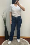 Beyaz V Yaka Basic Tişört Marka Muadili